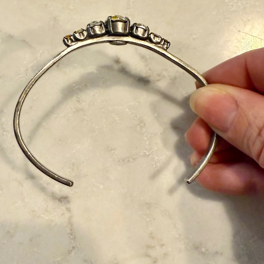 Sorrelli Large Rhinestone Cuff - Picture 2 of 5